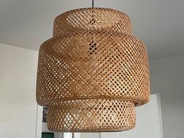 IKEA SINNERLIG Hängeleuchte, Bambus/Handarbeit, 50 cm