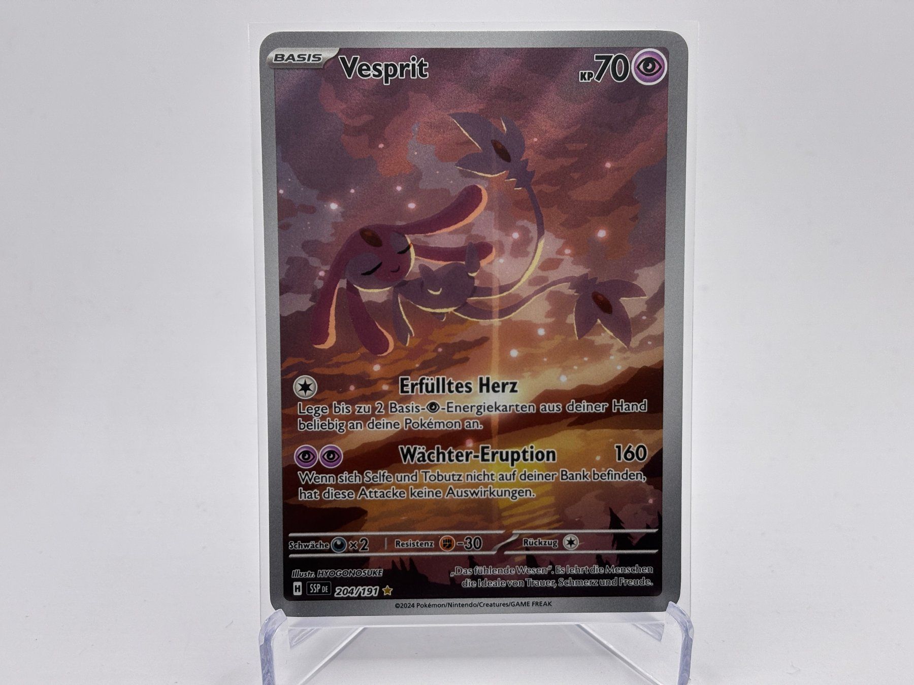 Pokémon Sammelbilder & Trading cards: Stürmische Funken  - Vesprit  (SSP 204) - DE – Neu (gemäss Beschreibung) aus Allschwil von Bullach