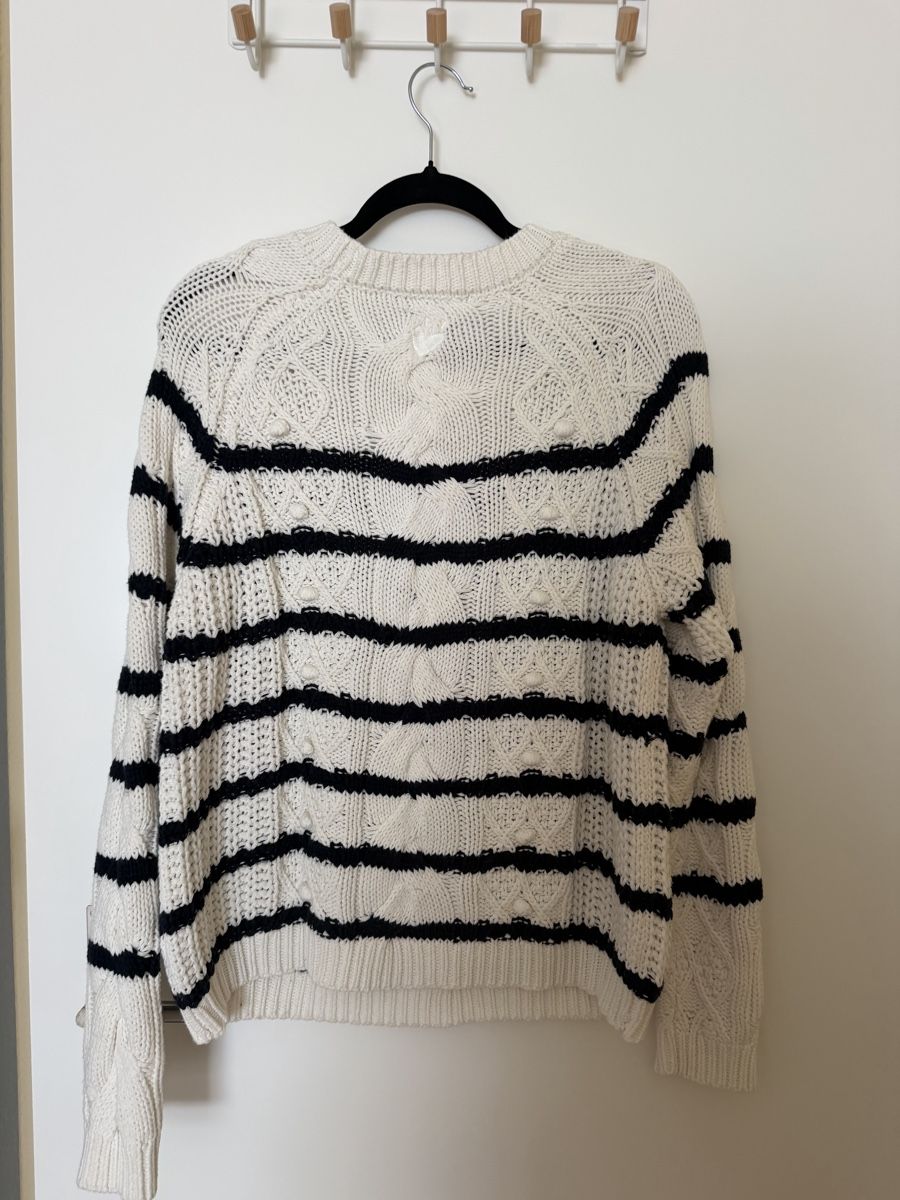 Lieblingsstück Maglioni & Felpe: Lieblingsstuck Pullover gestreift weiss blau Grösse 40 – Usato da Langnau am Albis venduto da Schneeflocke92 3