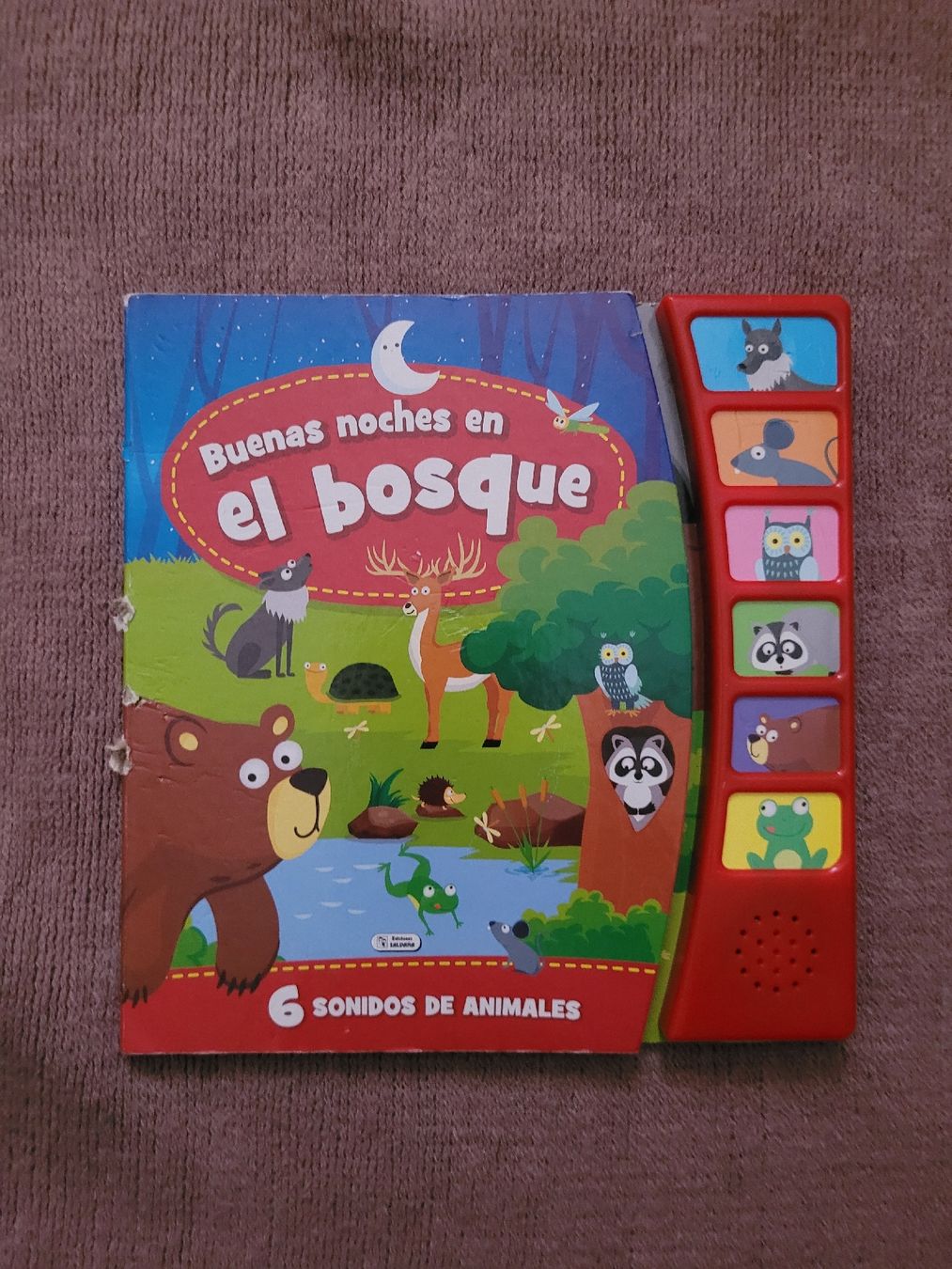 Libri: Spanisches Soundbuch "El bosque" mit Tierstimmen – Usato da Perlen venduto da Safari_23