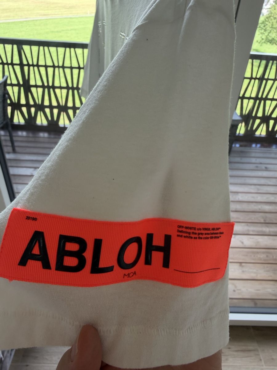 Off-White T-shirt: Off-White T-Shirt, Virgil Abloh, Grösse L – Nuovo (secondo la descrizione) da Zürich venduto da gilbert_co 2