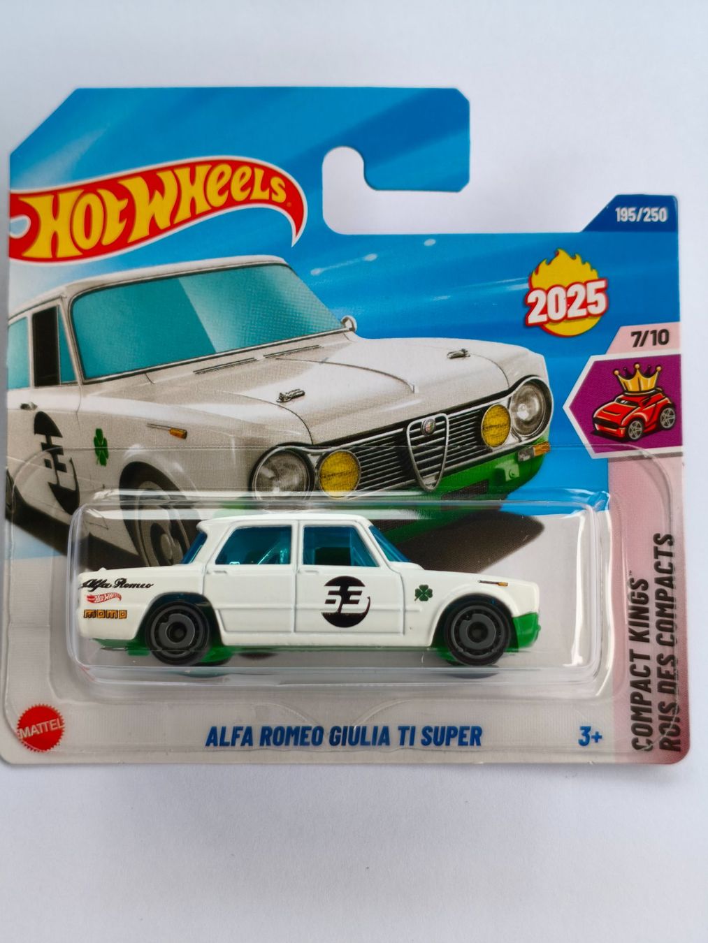 Hot Wheels Alfa Romeo Giulia Ti Super 2025 Neu Und Originalverpackt 
