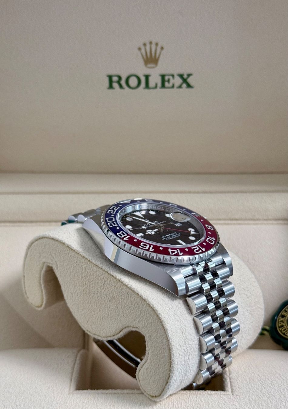 Rolex Uhren: Rolex GMT Master Pepsi 2020 New – Neu und originalverpackt aus Bülach von Buli.watches 2