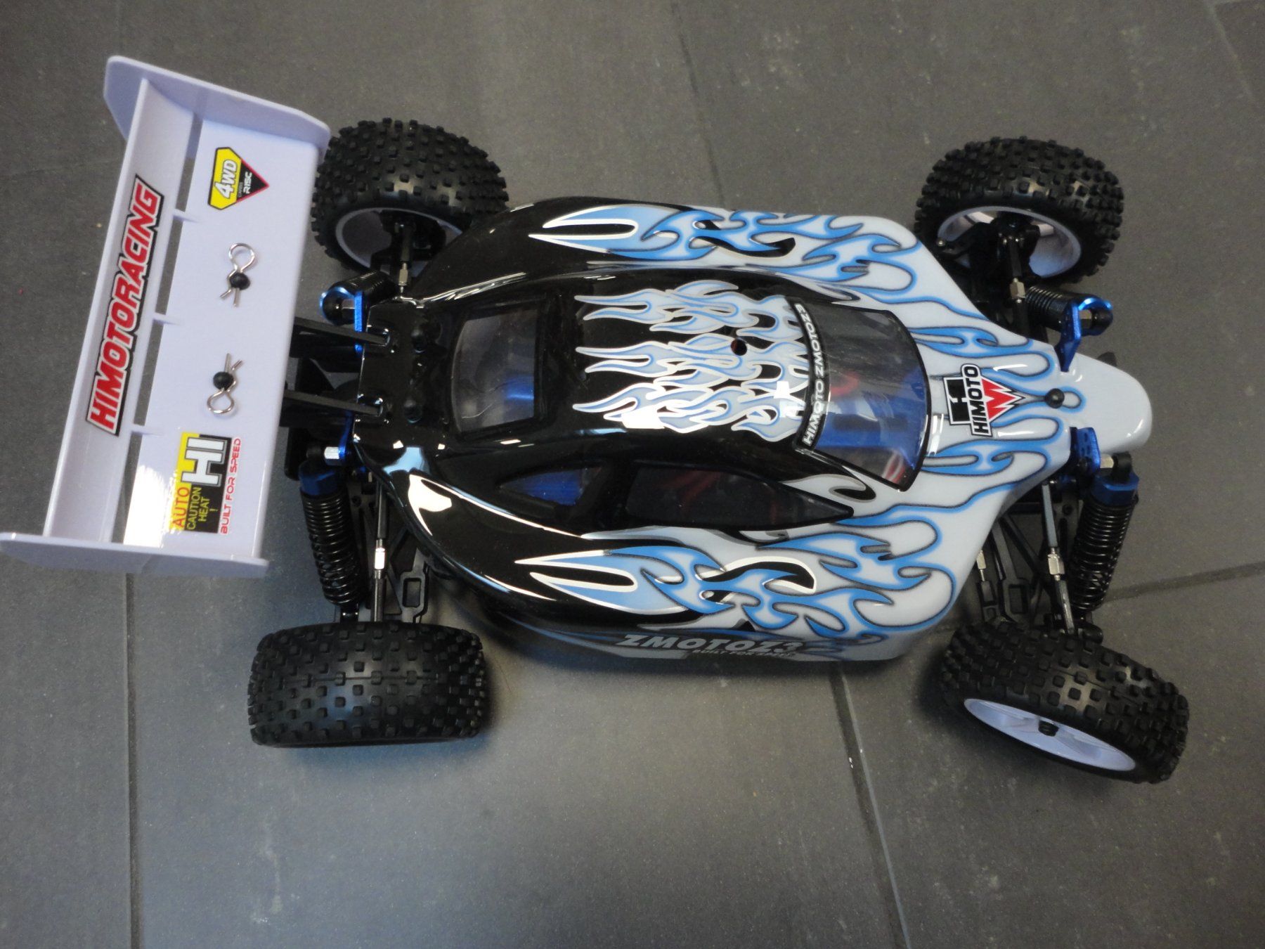 Modellismo RC: Black Ice 4WD Buggy 1:10 neu – Nuovo e nell'imballaggio originale da Horgen venduto da RcModell 1