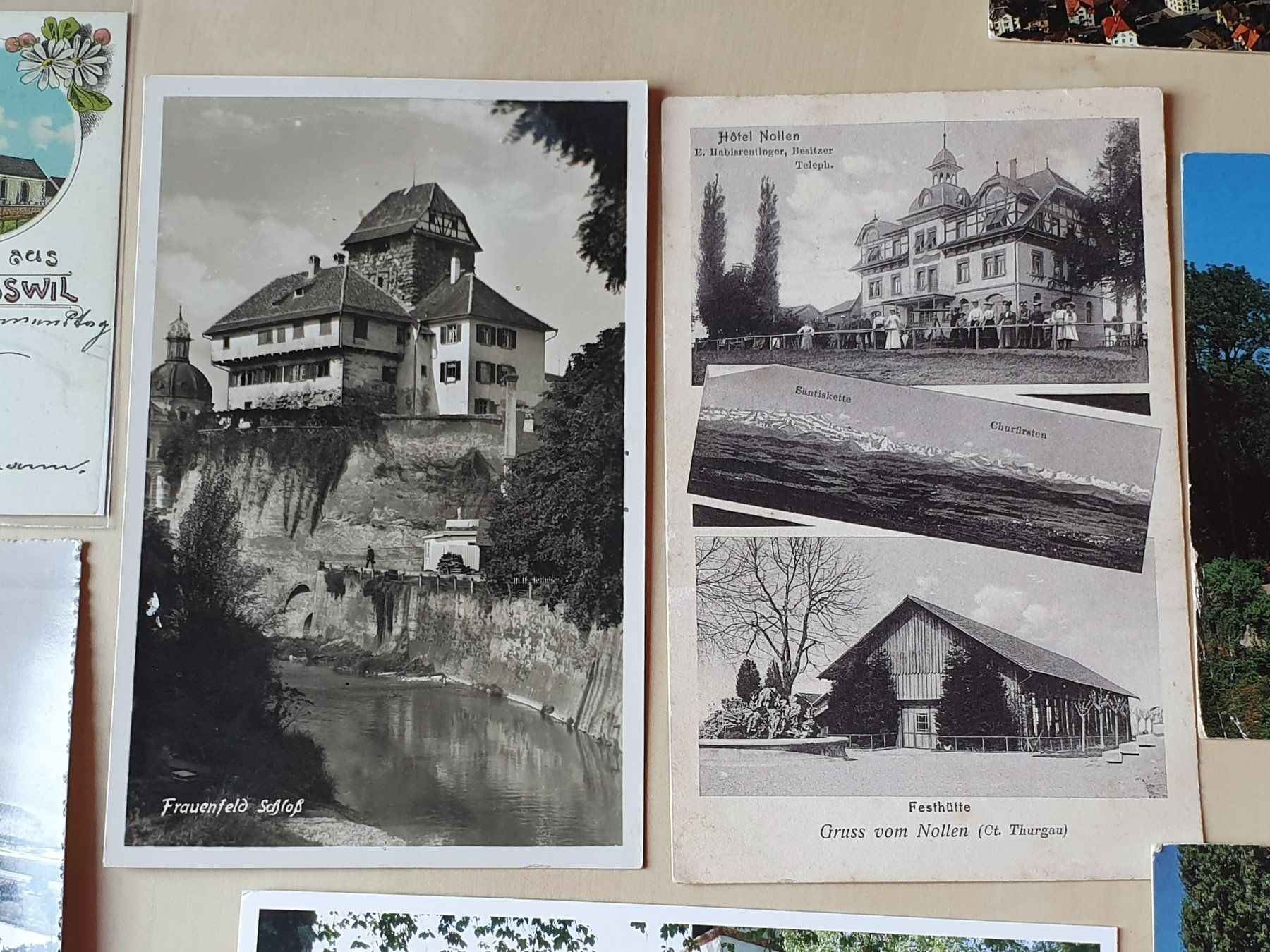Cartoline postali: 14 x Karten Thurgau ab 1913 – Usato da Stansstad venduto da collectorsshop 2