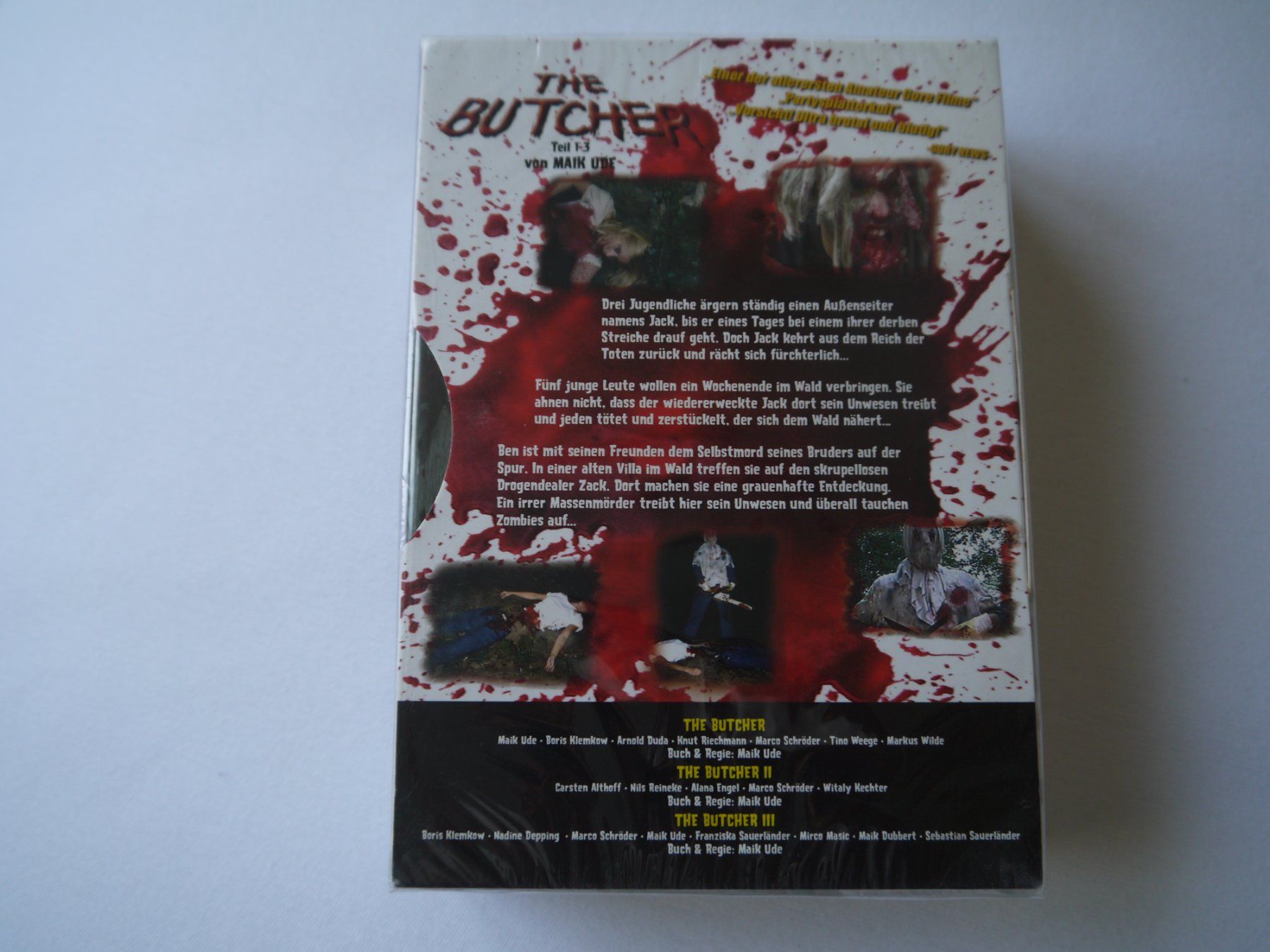 Tutti i DVDs: THE BUTCHER - Trilogie Special Uncut – Usato da Hagendorn venduto da Blaf 2