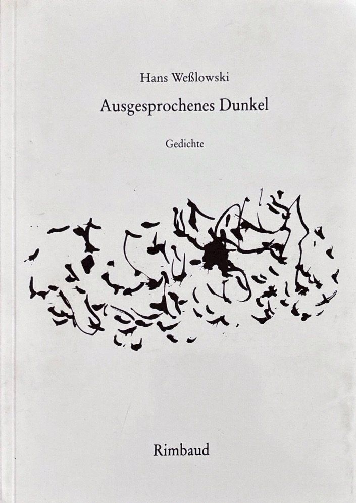 Livres: Wesslowski Hans, Ausgesprochenes Dunkel – Neuf (Voir description) à Sarnen par Livres