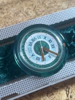 Swatch POP Samtband Petroleum