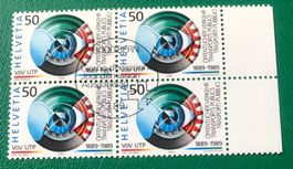 4 er Block Nr. 772 mit ETStempel Bern