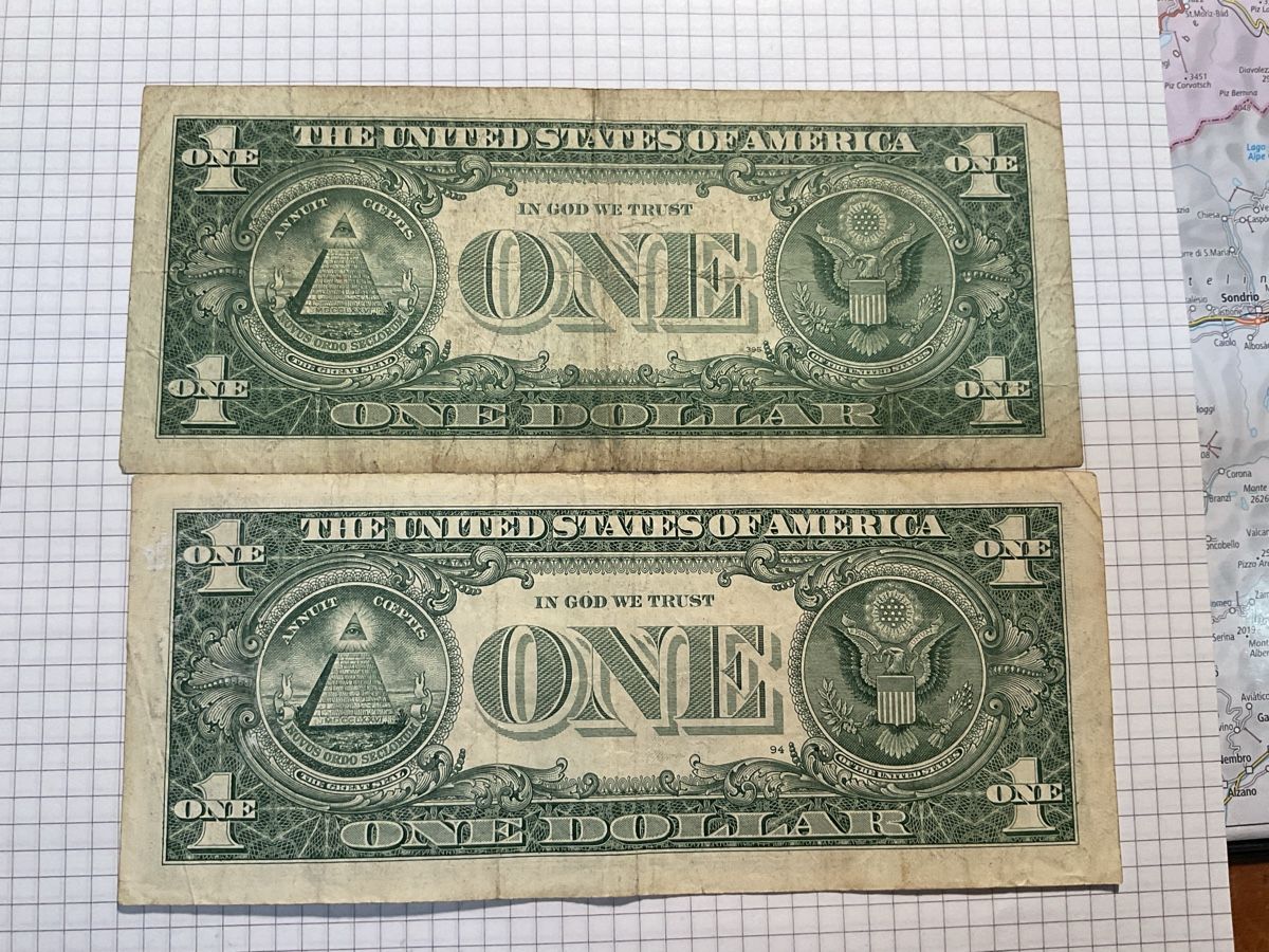 Banconote: 2 US Dollar Noten  – Usato da Ursenbach venduto da tho_8s6p 1