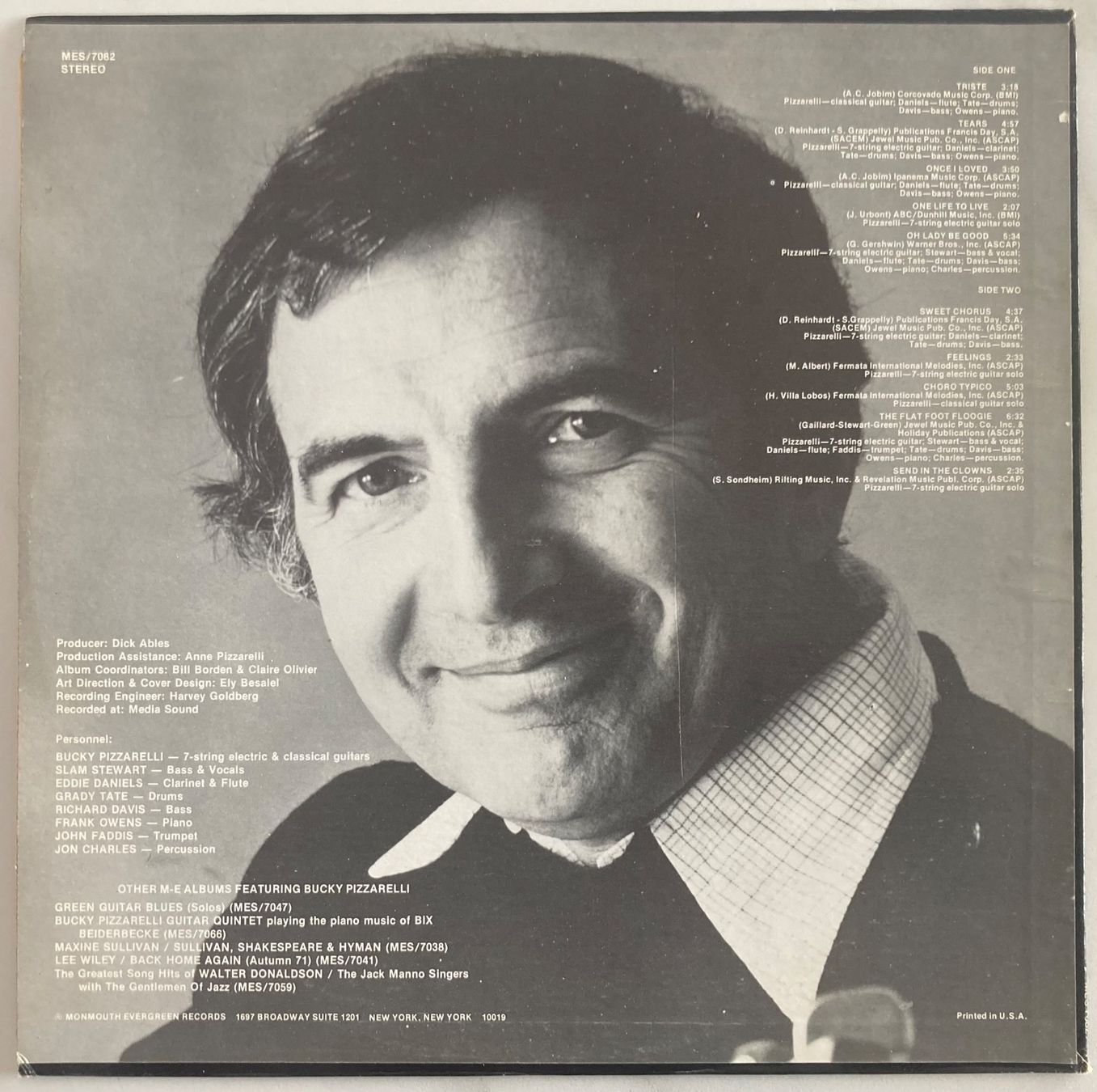 Vinyles: BUCKY PIZZARELLI - BUCKY'S BUNCH – D'occasion à Poliez-Pittet par Newtown-Records 1