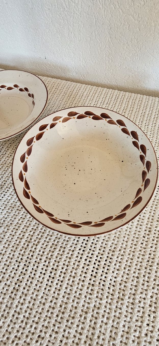 Services de table: Teller, Schüssel 3-teilig "Bracken", handbemalt – D'occasion à Belp par Ginus85 1