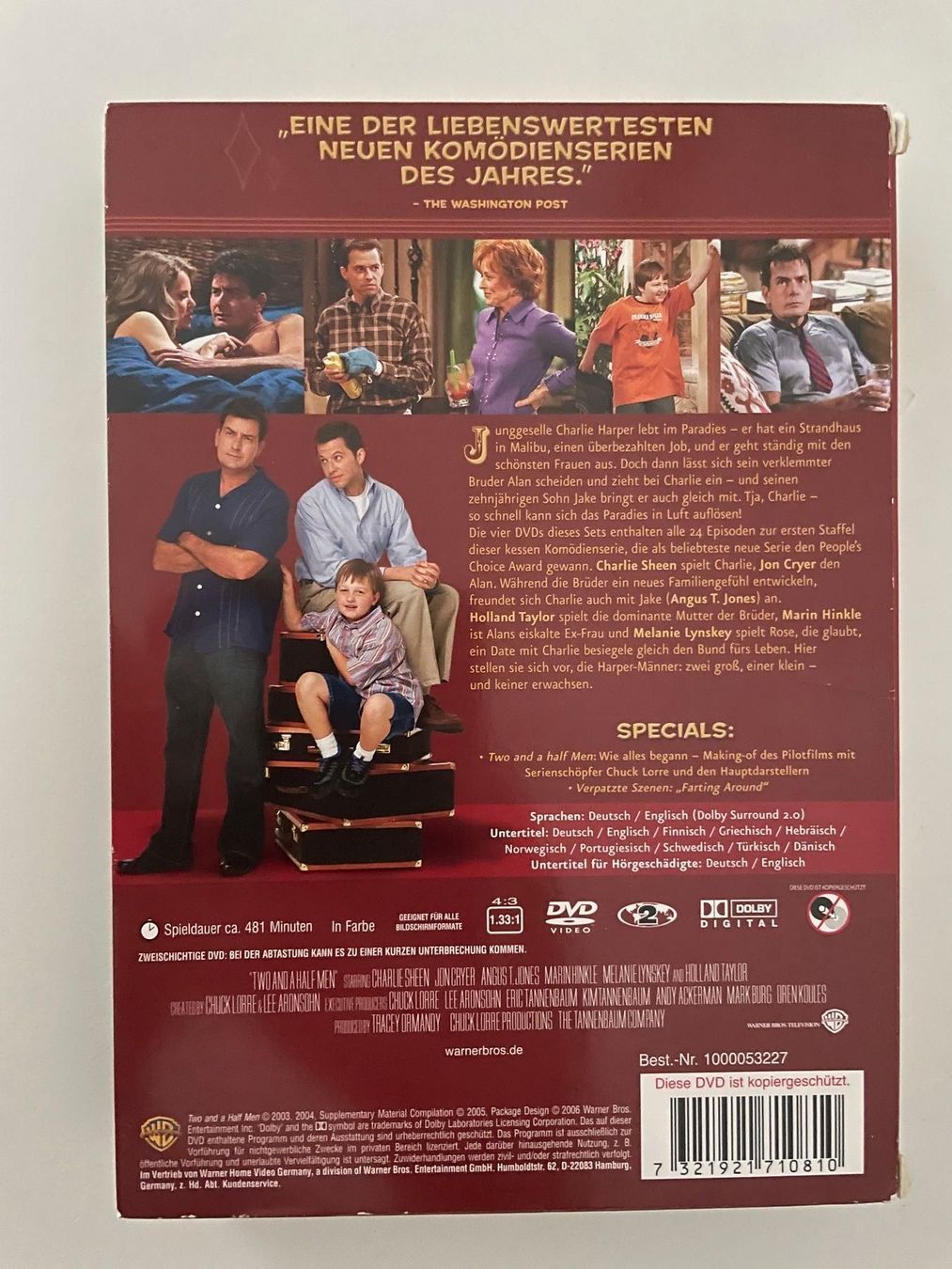 Tutti i DVDs: Two and a Half Men Season 1 – Nuovo (secondo la descrizione) da Riehen venduto da M.S.DVD 5