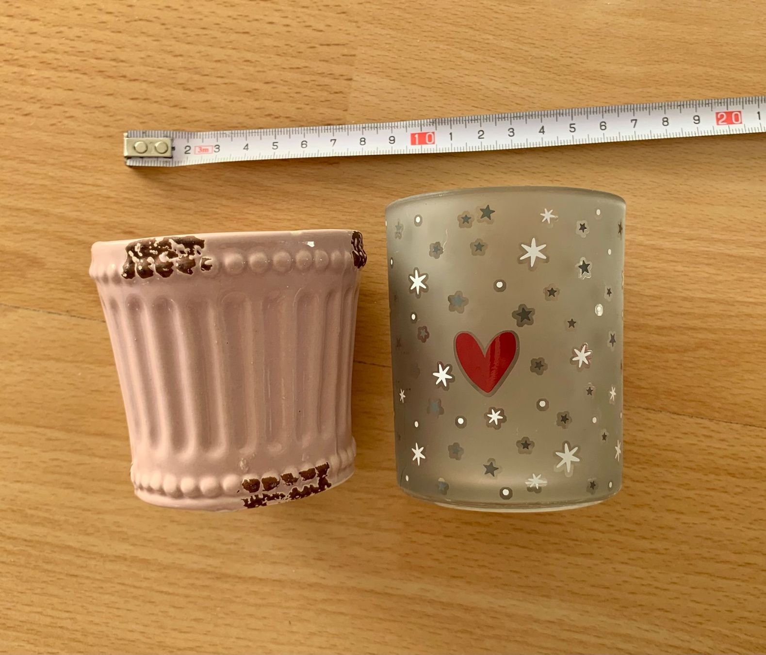 Tutte le decorazioni: Set Teelichthalter/Blumentöpfe, Vintage Stil – Usato da Biel/Bienne venduto da SandraDG