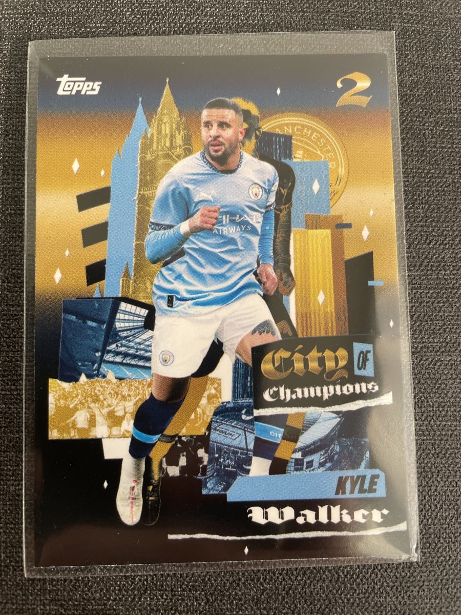 Topps Carte collezionabili: Topps Kyle Walker Manchester City – Nuovo (secondo la descrizione) da Burgdorf venduto da Sports_Cards_3400
