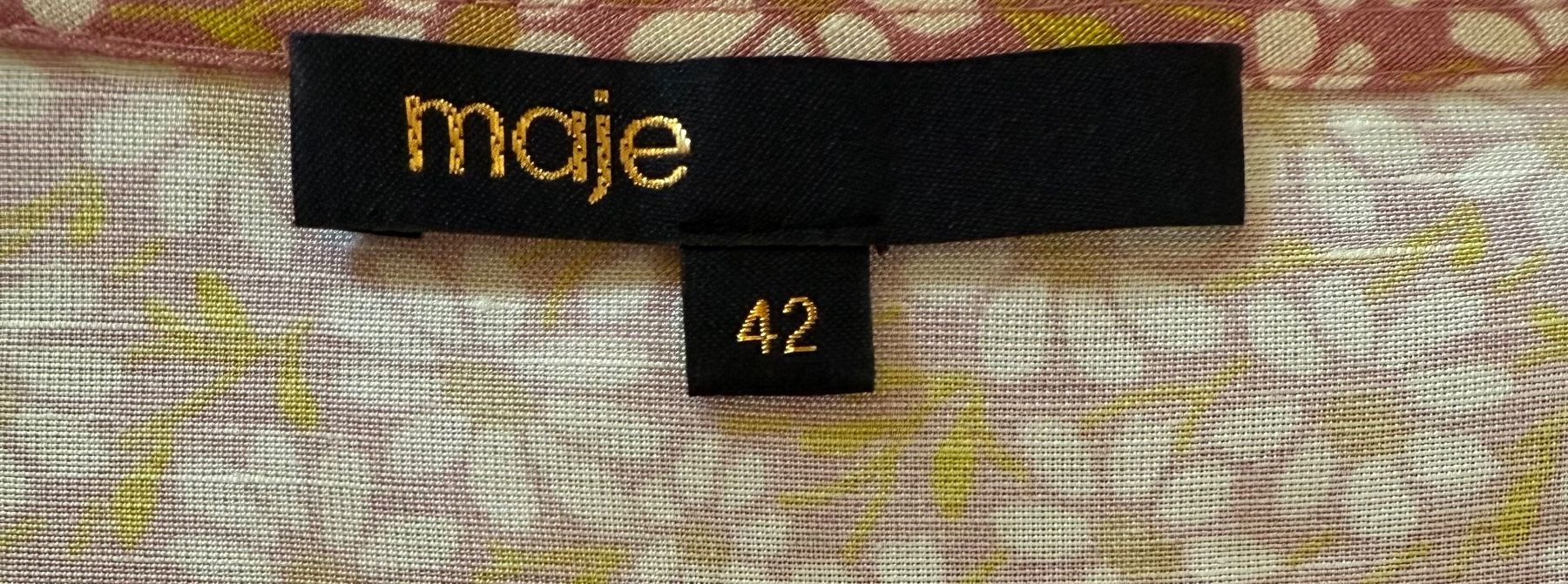 Maje Robes: Maje Blümchenkleid mit Spitze, Grösse 42 – Neuf (Voir description) à Eichberg par Lolapop18 3