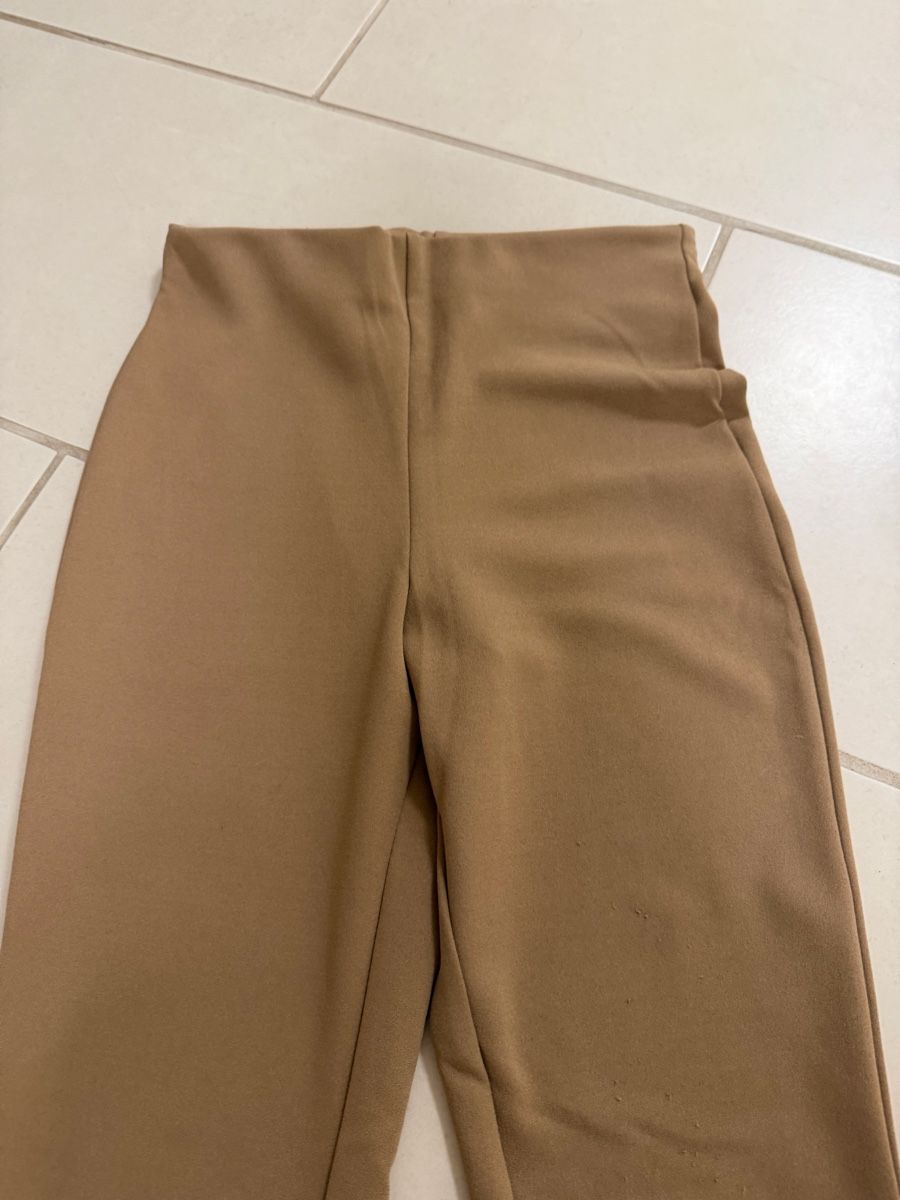 H&M Pantaloni: H&M Hose, Grösse S, Schlaghose, Beige – Usato da Bassersdorf venduto da Sandy456 2