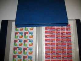 Bogenalbum Schweiz postfrisch Lindner Album/Schuber (C102)