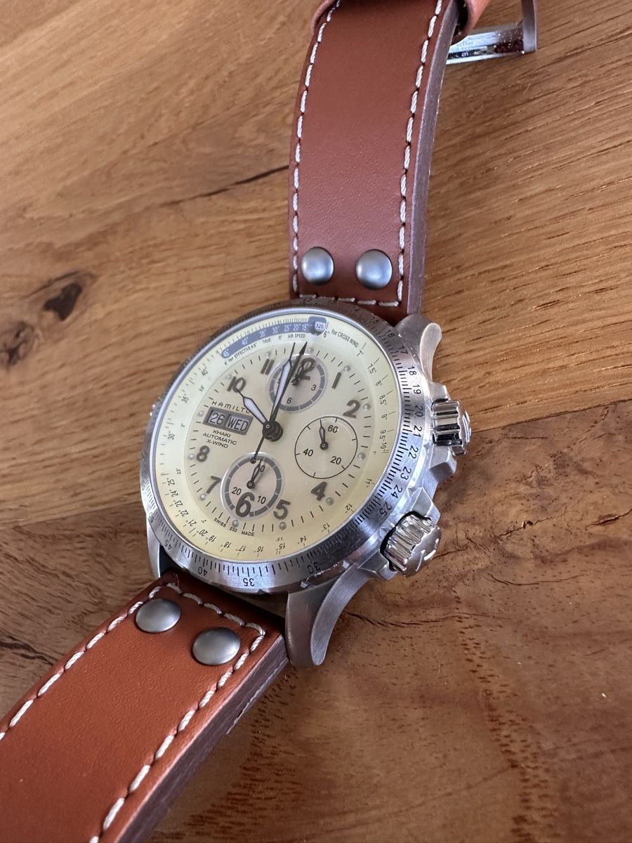 Hamilton Orologi: Hamilton Khaki Automatic Chronograph Herrenuhr gebraucht – Nuovo (secondo la descrizione) da kestenholz venduto da glider 2