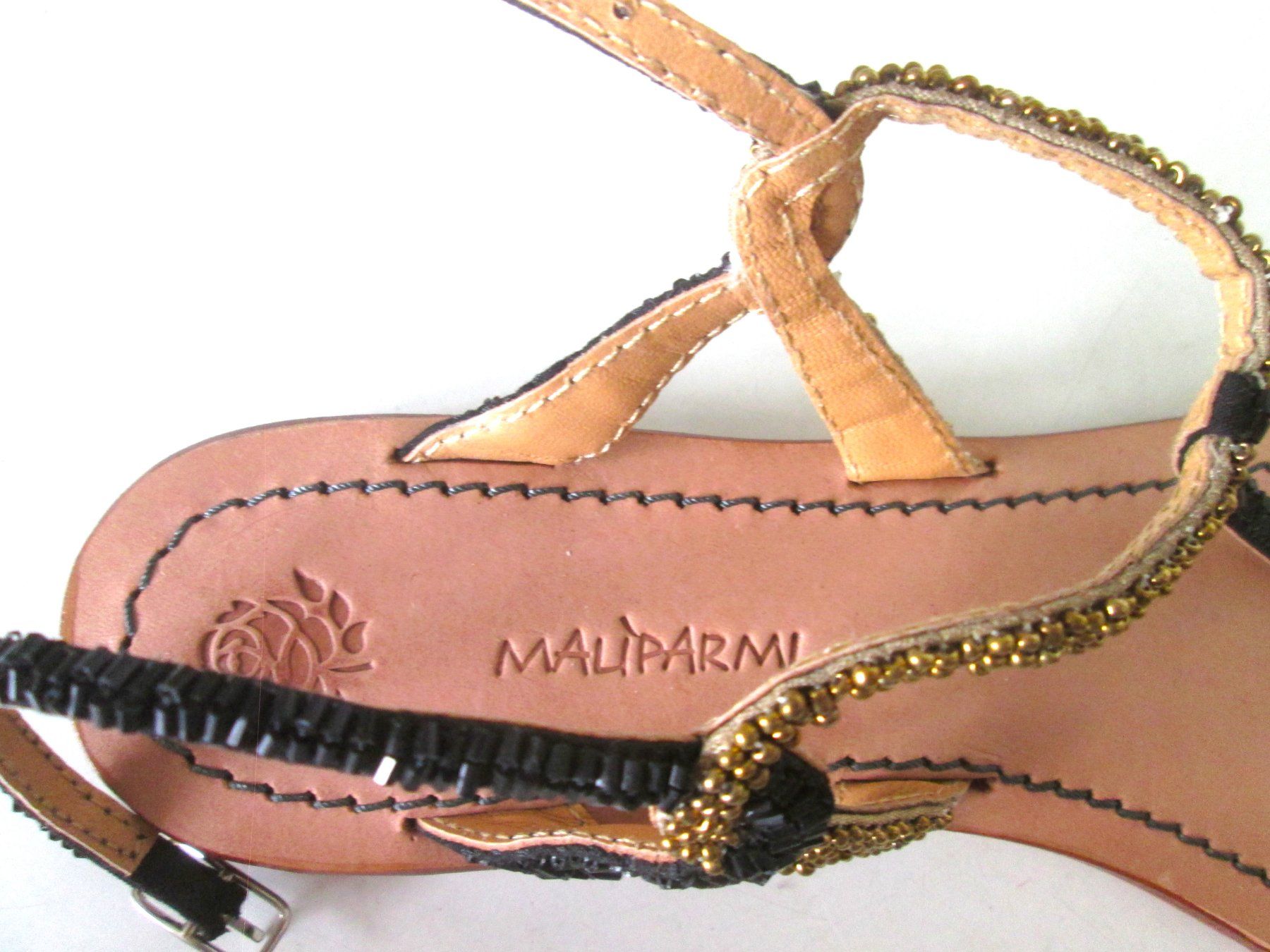 Maliparmi Scarpe da donna: Maliparmi, Flip-Flops, Leder, neu, Nr. 40 – Nuovo (secondo la descrizione) da Sementina venduto da babucia 1