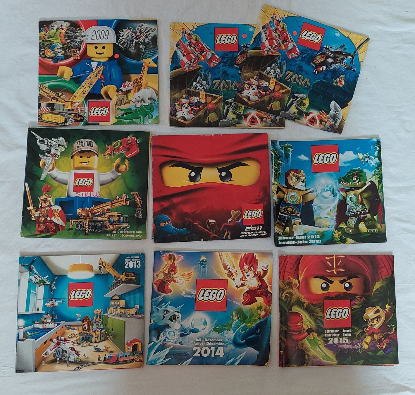 Lego Giocattoli: 9 LEGO Kataloge gebraucht – Usato da Uitikon Waldegg venduto da Smeragol