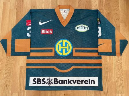ORIGINAL HC DAVOS # 3 TRIKOT HCD SHIRT JERSEY MAILLOT XL