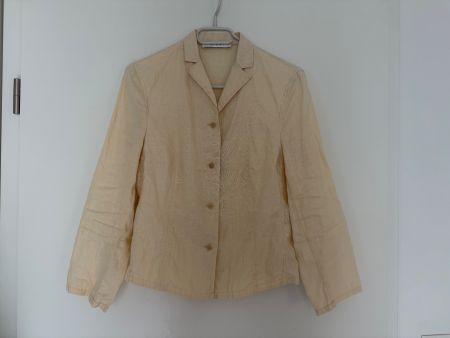 Riani 100% linen Y2K style jacket blouse size 36