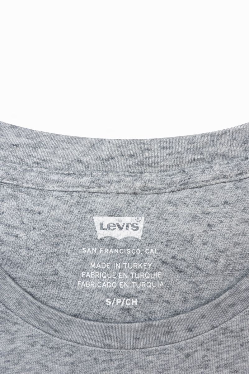 Levi's T-shirt: T-SHIRT GRIS LEVI'S LOGO COLORÉ – Nuovo (secondo la descrizione) da Lausanne venduto da KeNaChic 2
