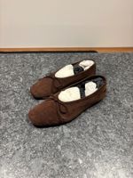 ARKET Velours-Ballerinas Braun / Grösse 40 (NP: CHF 229)