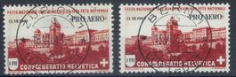 Flugpost 1943, F36, 2 versch. ET-Vollstempel, 120.-