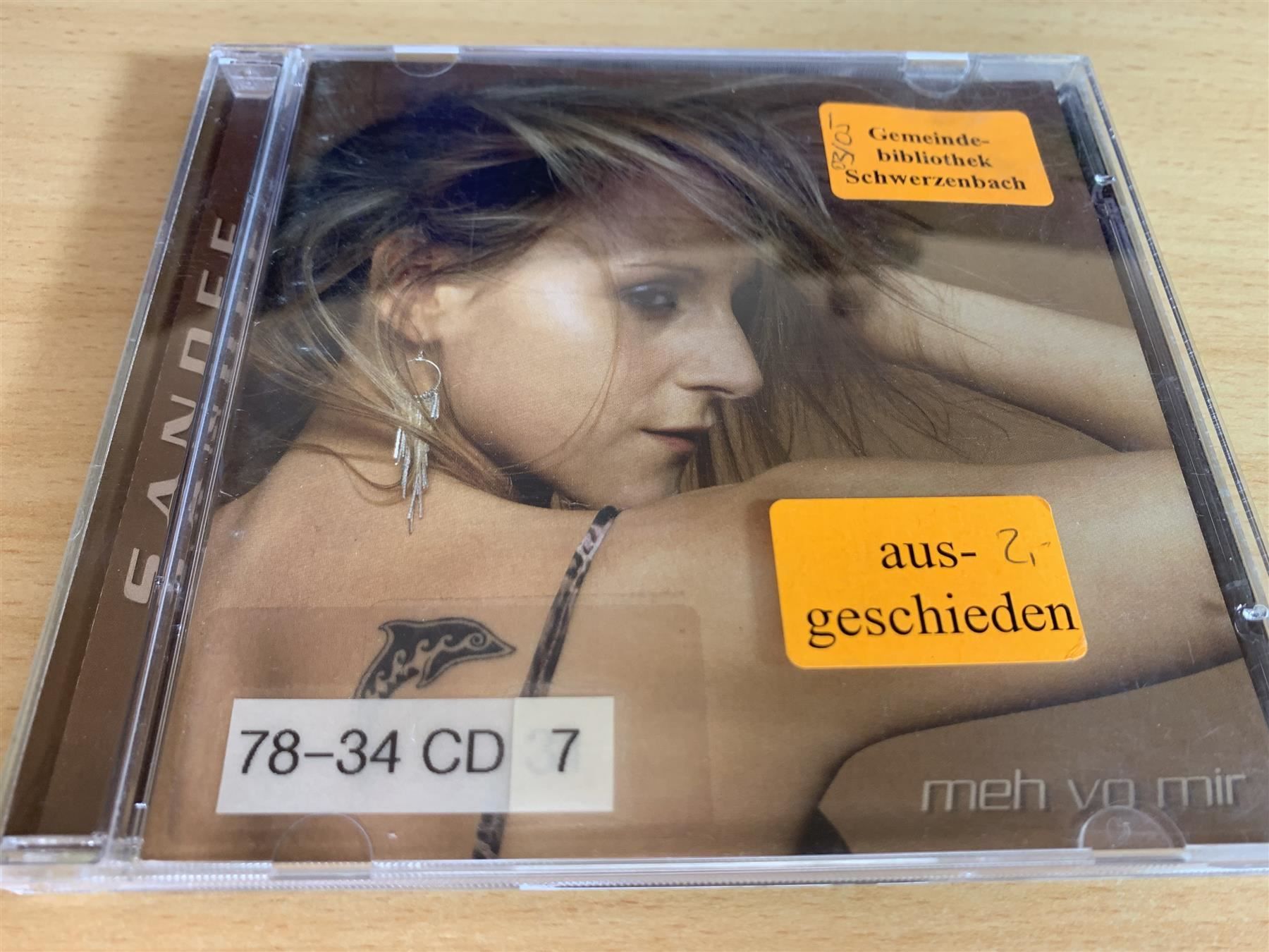 CDs: Sandee – Meh Vo Mir – Gebraucht aus Rikon im Tösstal von Alpenmutz