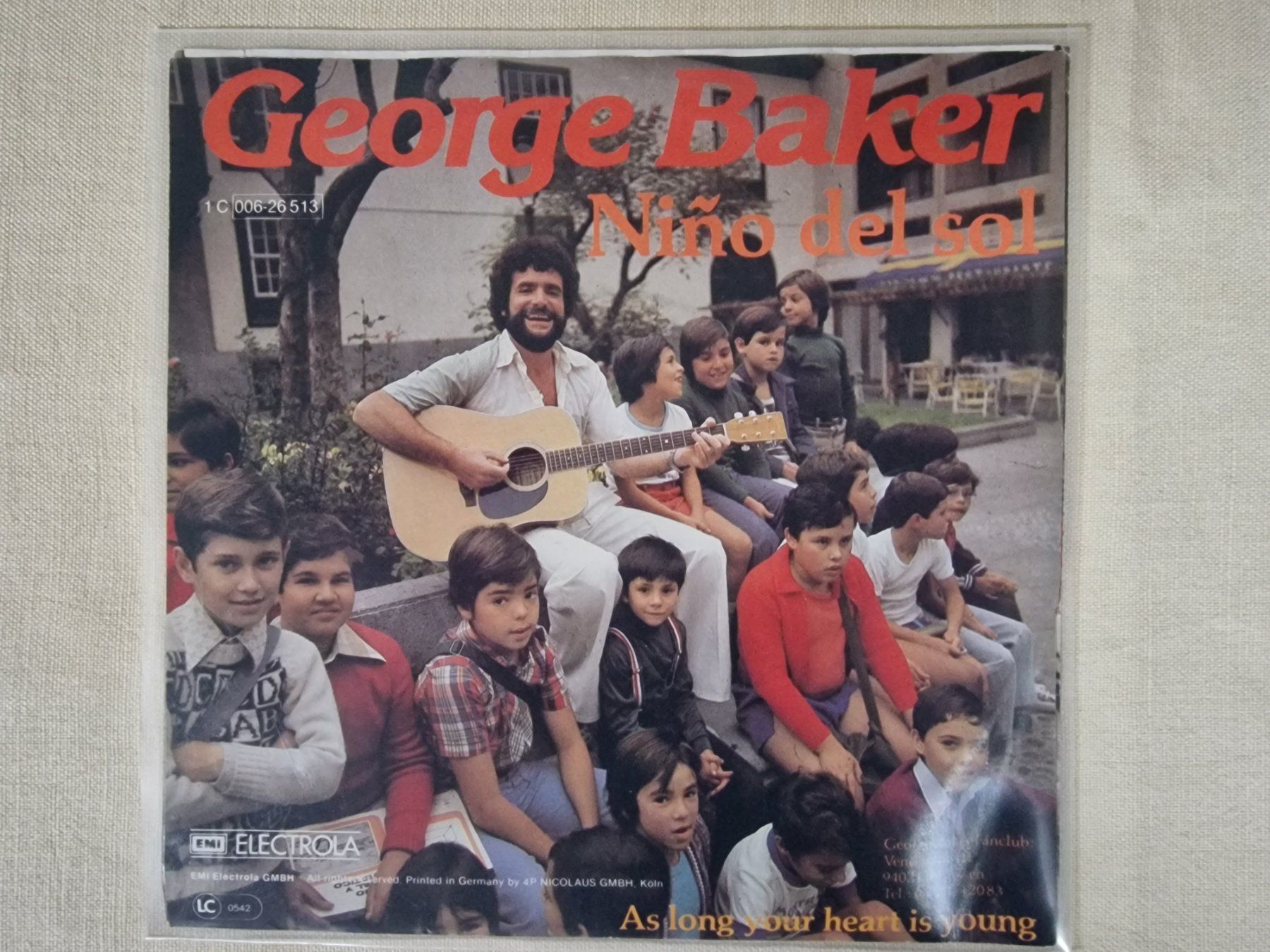Schallplatten: George Baker Single – Niño Del Sol – Gebraucht aus Root von atelier22