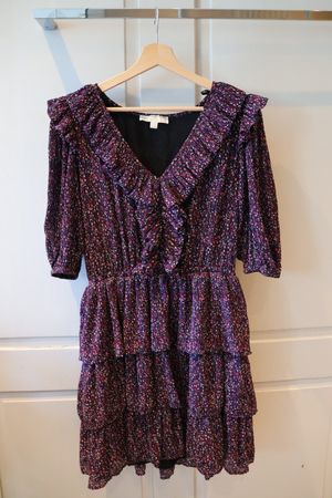 Geblümtes Michael Kors Kleid mit Volants