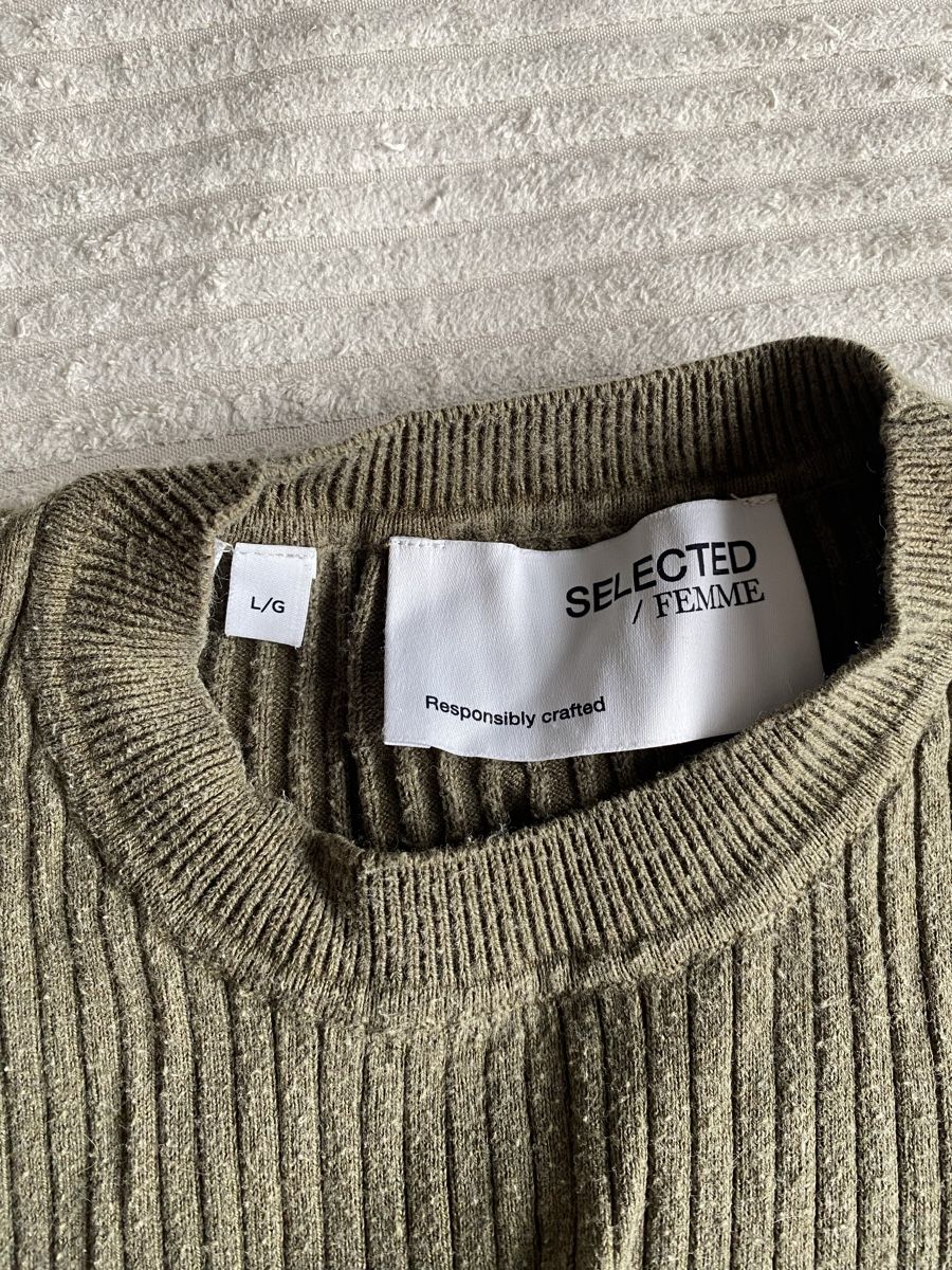 Pullover & Sweatshirts: Selected Femme Strickpullover, Gr. L – Gebraucht aus Langenthal von vik_v5ml 4