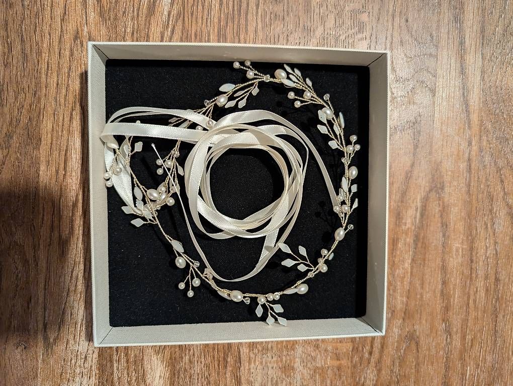 Accessori per capelli: Celebride Haarschmuck Hochzeit – Nuovo (secondo la descrizione) da Winterthur venduto da cesteffani 4