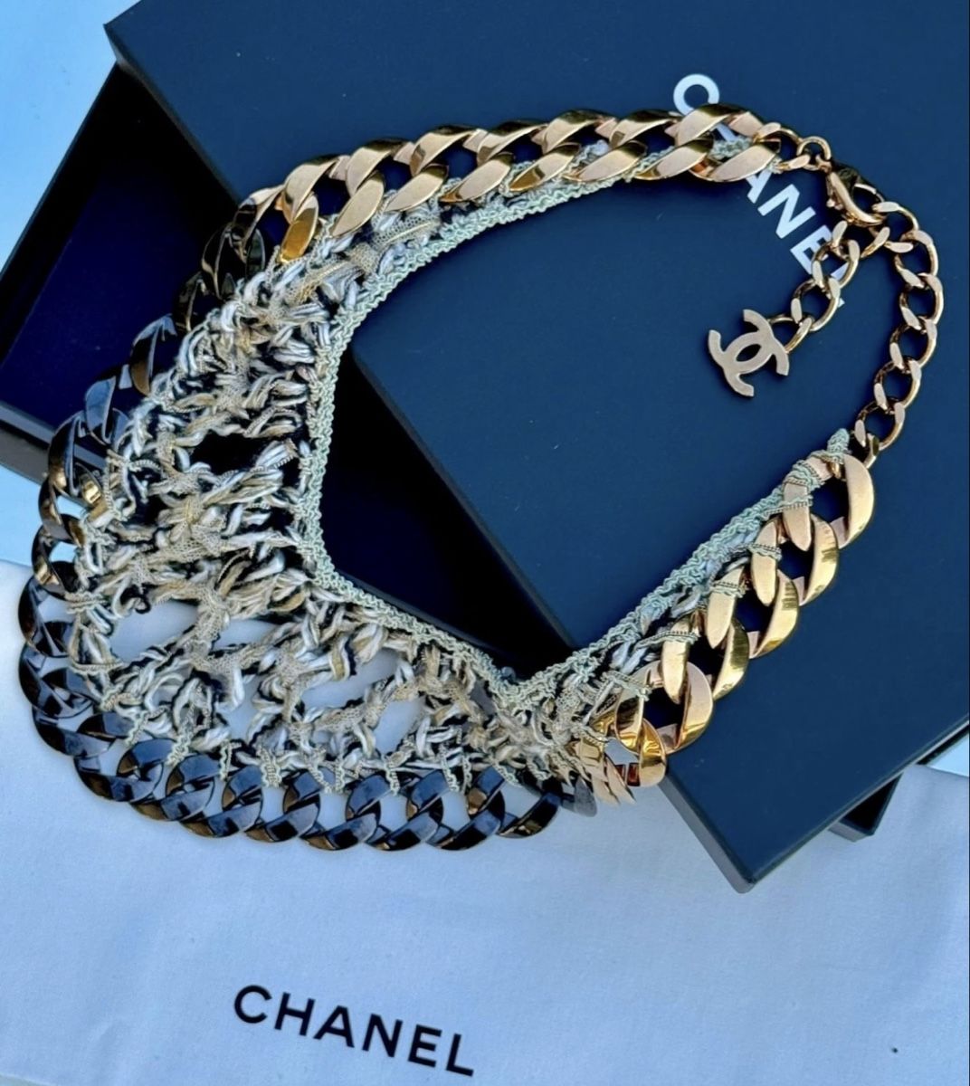 Chanel Catenine: Chanel large collier rare – Usato da Courtaman venduto da sultan16 9