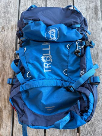 Trollkids Trolltunga Trekkingrucksack Kinder 30 L blau