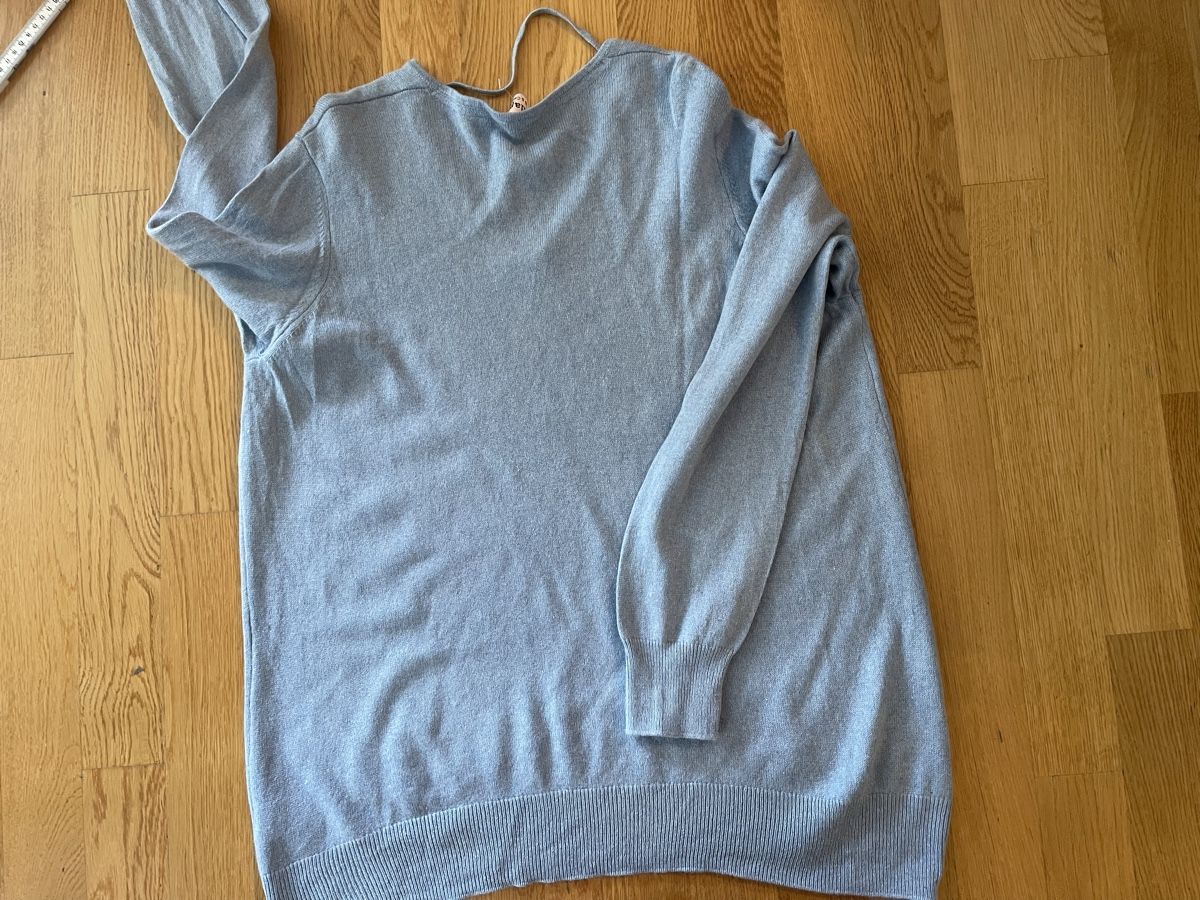 Maglioni & Felpe: Pullover Adagio Kaschmir-Seide Pulli Gr. 48 blau – Usato da Rüschlikon venduto da Lajniii 3