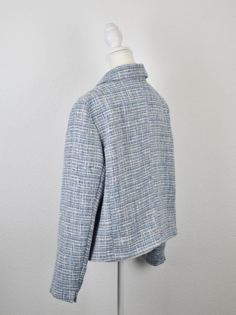 Gerry Weber Giacche: Gerry Weber Blazer, Bouclé Optik, blau, Gr.46 – Nuovo (secondo la descrizione) da Nürensdorf venduto da 2ND_STORY 3