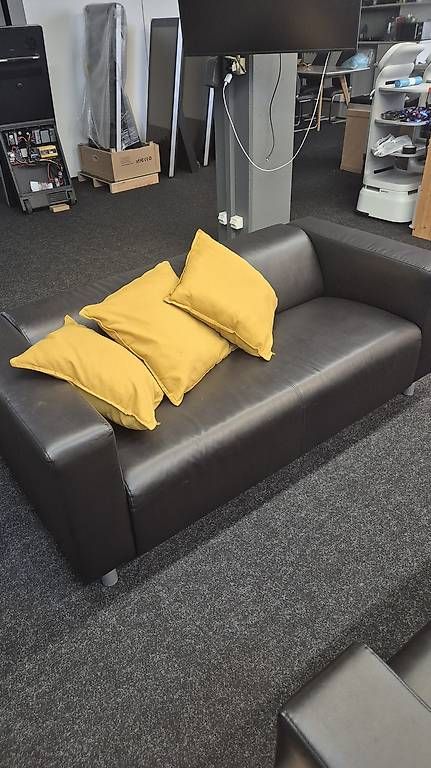 Sofas: 2x kunstleder Sofa – Gebraucht aus Kerns von Naturalpower