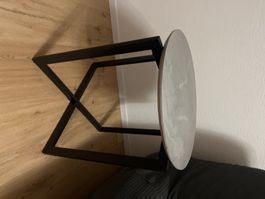 Beistelltisch Desifurn rund Marmoroptik gebraucht