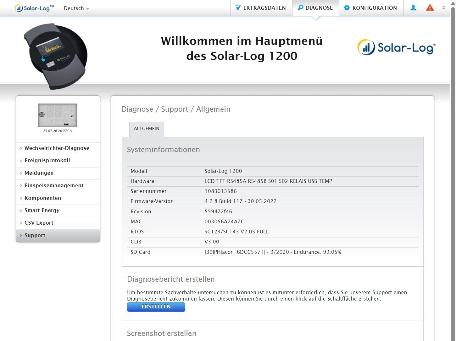 Misurare: Solar-Log 1200 – Usato da Bözen venduto da dnosalor 2