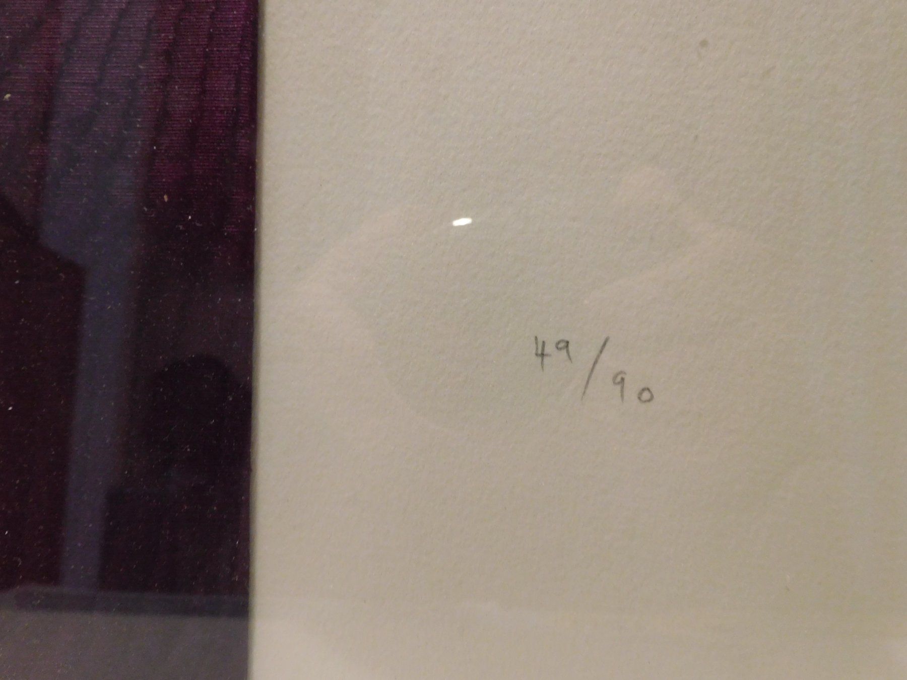Grafica & Litografie: Kunst Lithografie limitiert handsigniert Kunst Bild – Usato da Sursee venduto da 76 7