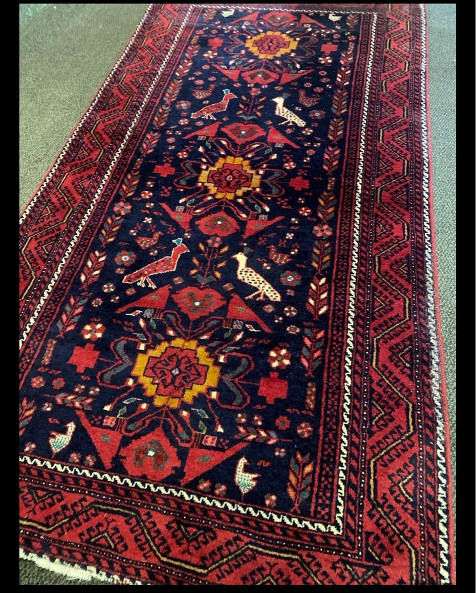 Tapis: Persian rug Rug 2.06m x 1.08m Bird Pattern – D'occasion à Zürich par Dan_k