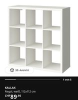 Grünes Kallax Ikea Regal
