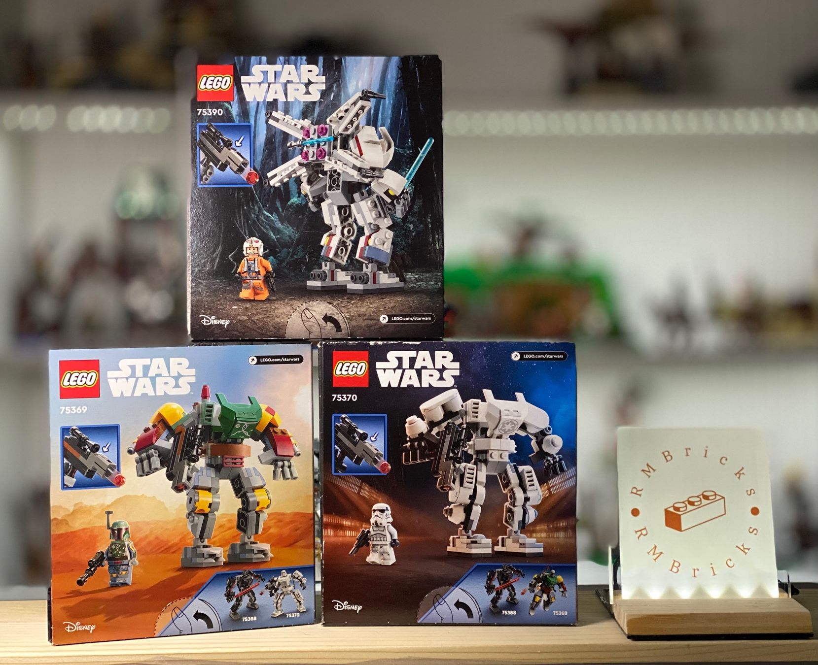 Lego Kit di costruzioni: Lego Star Wars Mechs Bundle 75369, 75370, 75390 – Nuovo e nell'imballaggio originale da Appenzell venduto da RMBricks 1