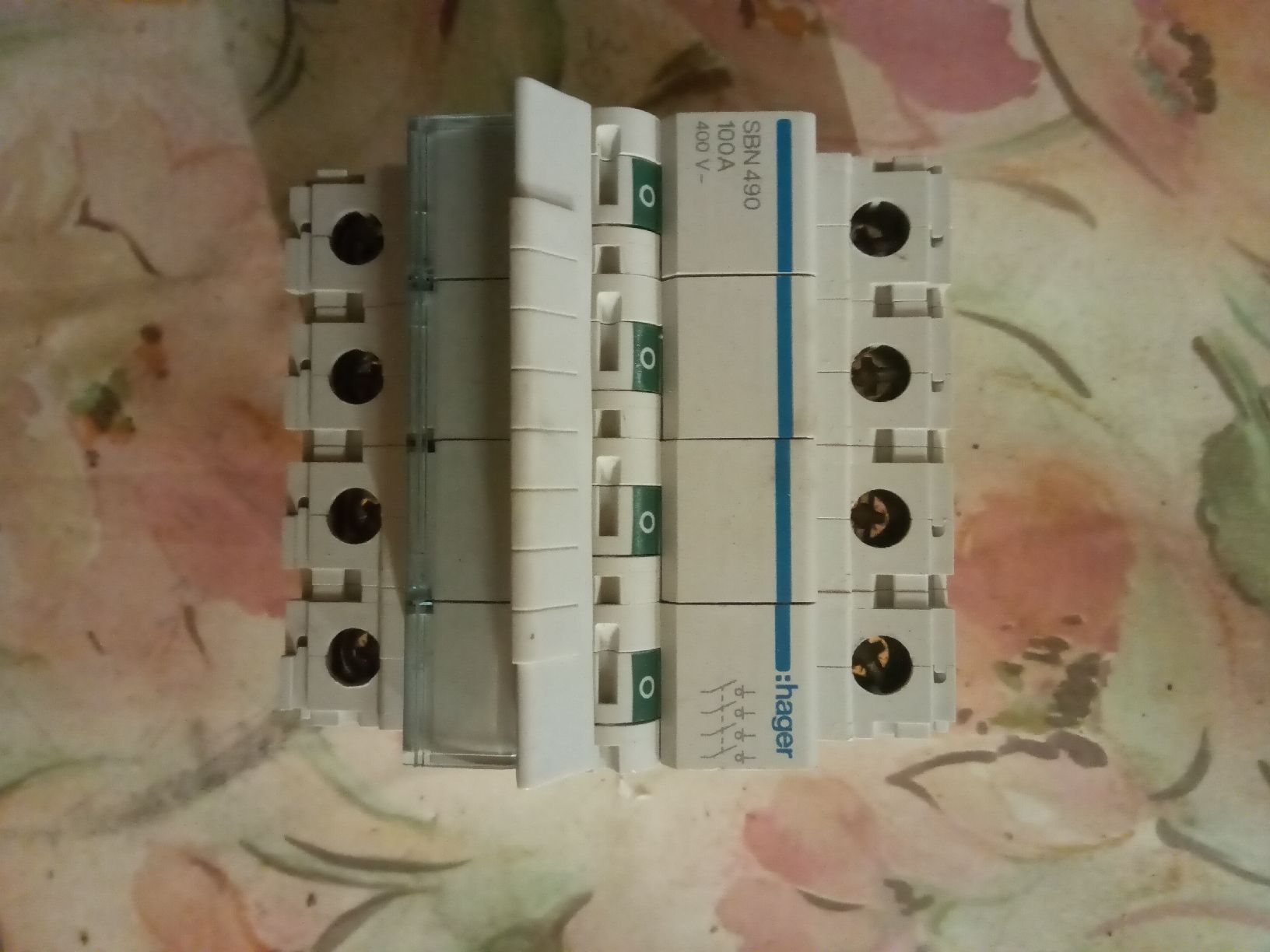Hager Alimentazione elettrica: Hager SBN490 100A interrupteur – Usato da Gillarens venduto da PandaGore