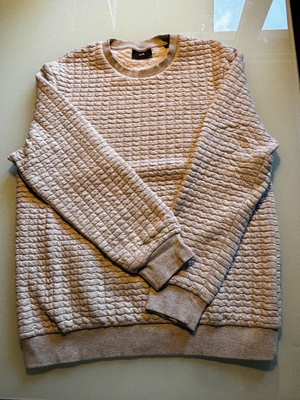 Pullover & Sweatshirts: Pullover Herren, Gr. L, beige – Gebraucht aus Lüchingen von rheininsel94