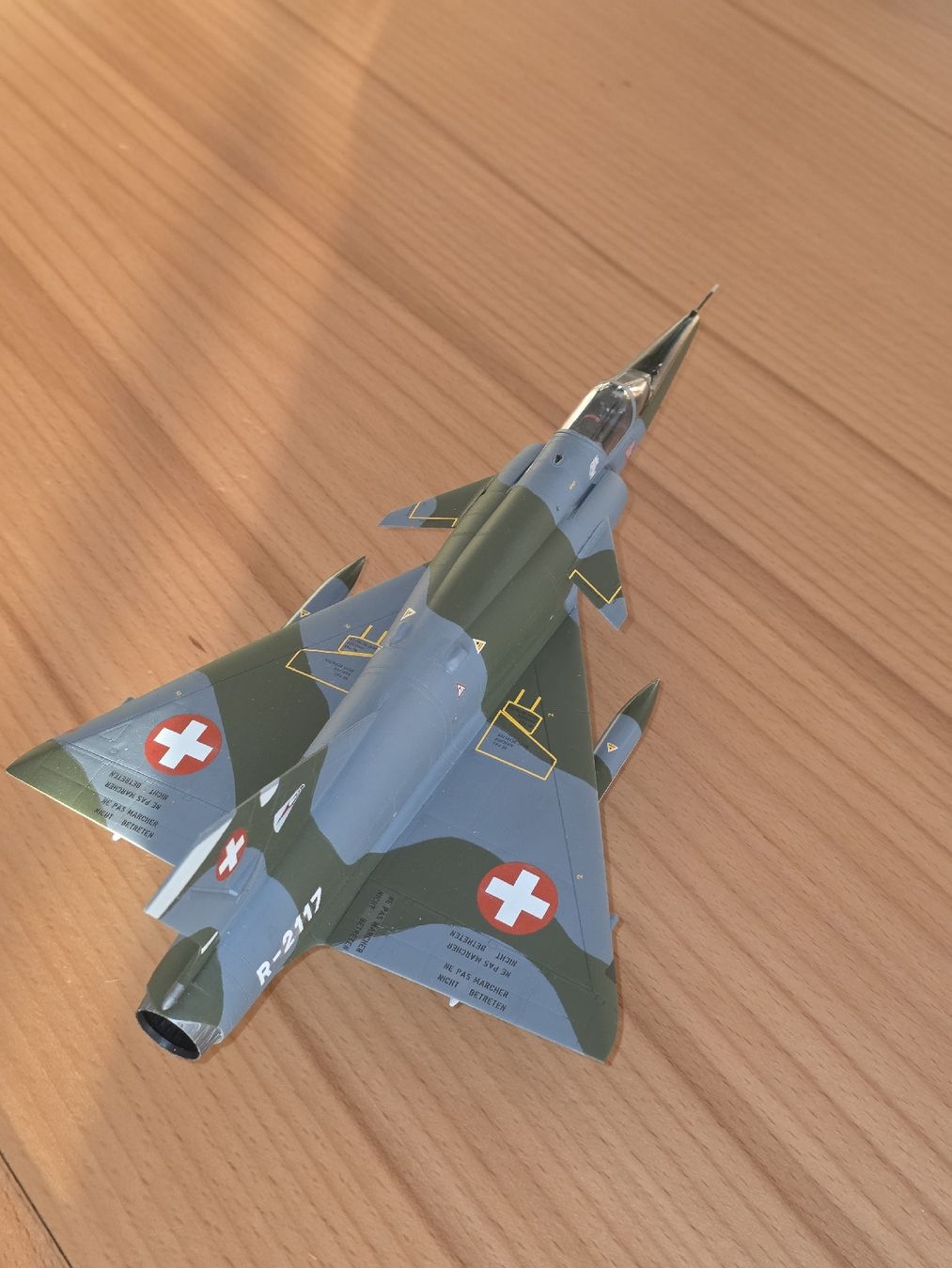 Schweizer Armee Kit di modellismo & Modellini statici: MIRAGE III RS SWISS 1/48 – Nuovo (secondo la descrizione) da Lentigny venduto da kev_j2xf 2