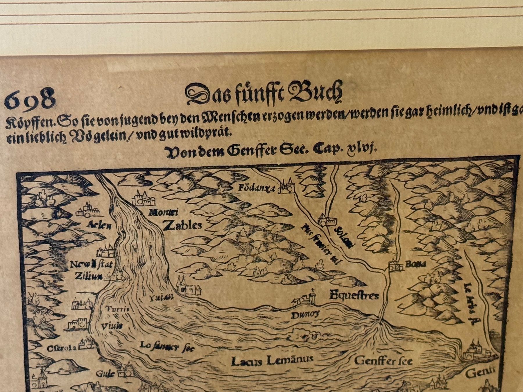 Incisioni: Antiker Stich Lac Léman Genève – Usato da Bern venduto da Jwpm66 2